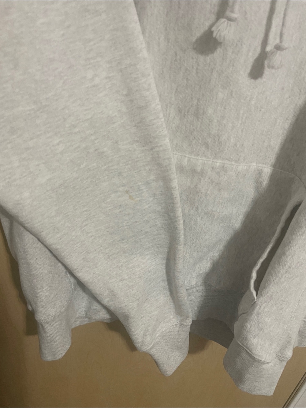 Champion Men’s/Unisex Light Gray Reverse Weave Pullover Hoodie L - Picture 11 of 12